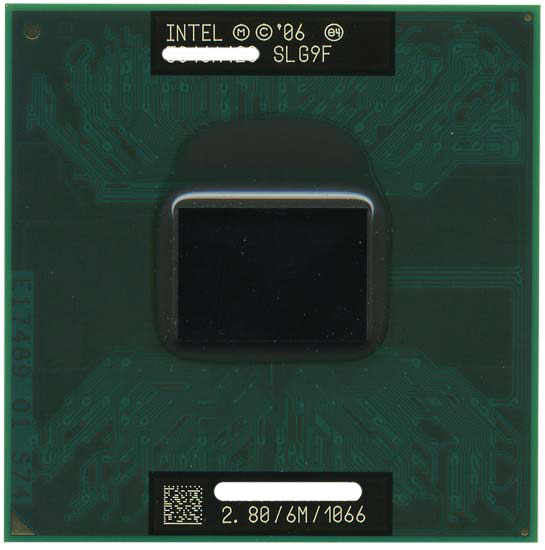 【中古】Core 2 Duo モバイル T9600　2.80GHz FSB1066MHz　SLG9F