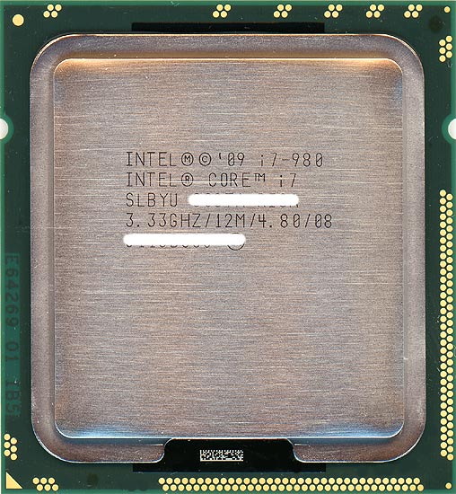 【中古】Core i7 980　3.33GHz 12M LGA1366　SLBYU