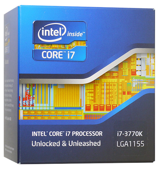 【中古】Core i7 3770K　3.5GHz LGA1155　SR0PL 元箱あり