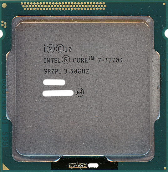 【中古】Core i7 3770K　3.5GHz LGA1155　SR0PL