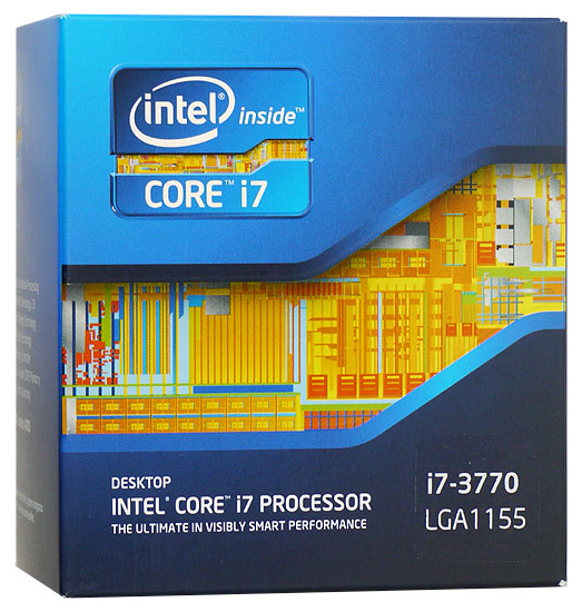 【中古】Core i7 3770　3.4GHz LGA1155　SR0PK 元箱あり