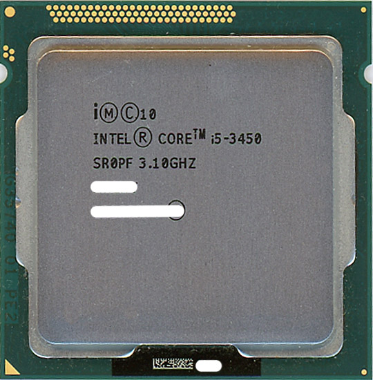 【中古】Core i5 3450　3.1GHz 6M LGA1155 77W　SR0PF