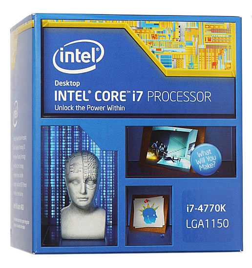 【中古】Core i7 4770K Haswell　3.5GHz LGA1150　SR147 元箱あり
