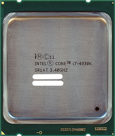 【中古】Core i7 4930K　3.4GHz LGA2011　SR1AT