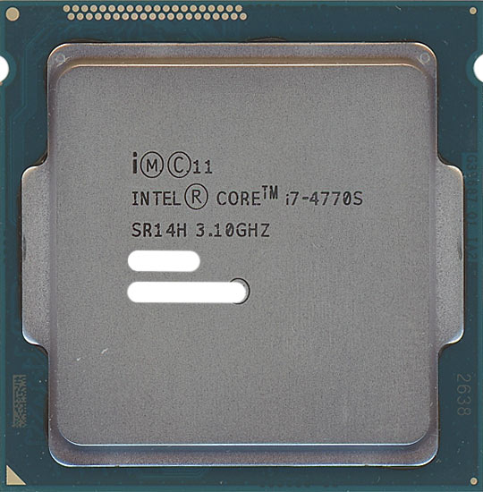 【中古】Core i7 4770S Haswell　3.1GHz LGA1150　SR14H