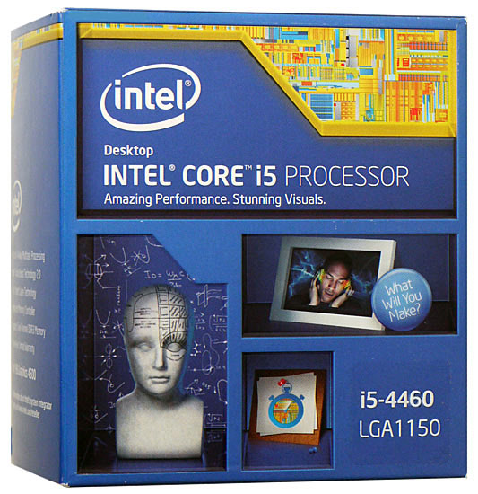 【中古】Core i5 4460　3.2GHz 6M LGA1150 84W　SR1QK 元箱あり