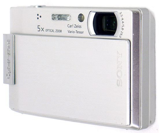 【中古】SONY製　Cyber-shot DSC-T100　シルバー　810万画素