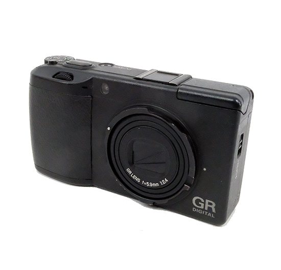 【中古】RICOH製　GR DIGITAL II　ブラック　1001万画素