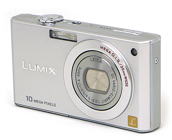 【中古】Panasonic　LUMIX DMC-FX35-S　シルバー/1010万画素
