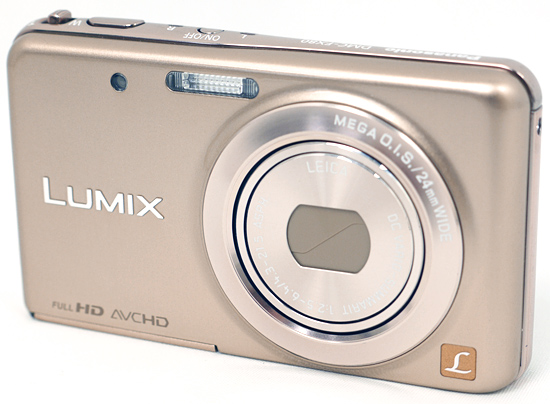 【中古】Panasonic　LUMIX DMC-FX80-N　ゴールド/1210万画素