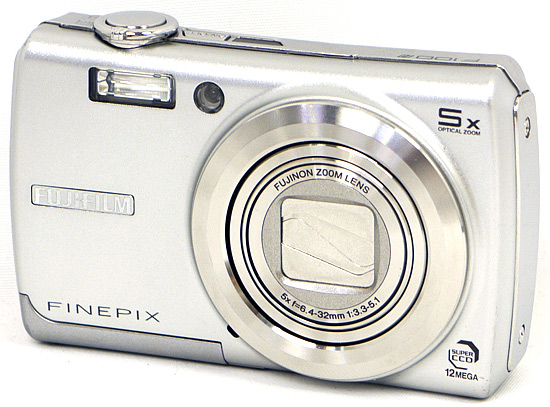 【中古】FUJIFILMデジカメ　FinePix F100fd[シルバー]1200万画素