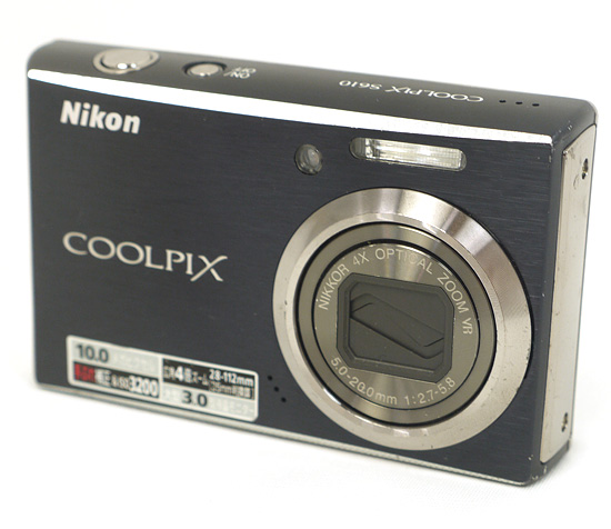 【中古】Nikon(ニコン)製　COOLPIX S610　ブラック/1000万画素