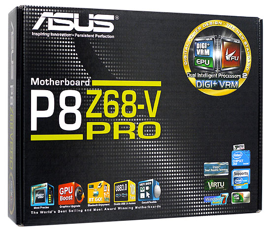 【中古】ASUS製　ATXマザーボード　P8Z68-V PRO　LGA1155 元箱あり