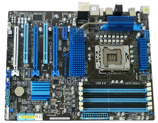 【中古】ASUS製　ATXマザーボード　P6X58D-E　LGA1366対応