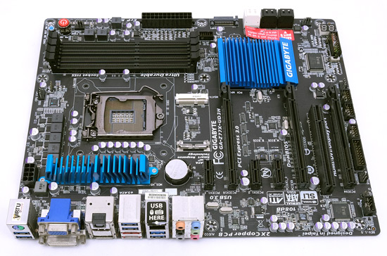 【中古】GIGABYTE　ATXマザーボード GA-Z77X-UD3H