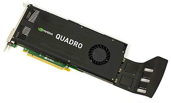 【中古】グラフィックボード　NVIDIA Quadro K4000　PCIExp 3GB
