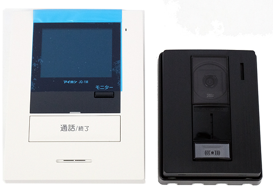 【新品】アイホン　カラーテレビドアホンセット JQ-12