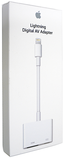 【新品】Apple　Lightning - Digital AVアダプタ　MD826AM/A