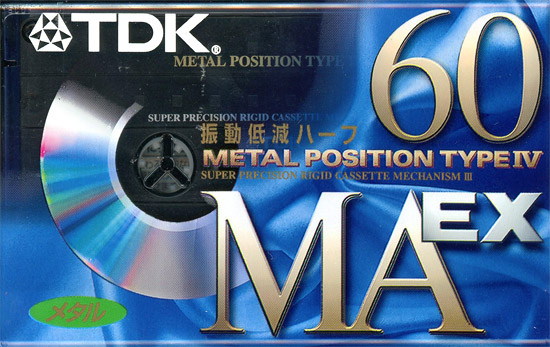 【新品】TDK　カセットテープ メタル MAEX-60　60分