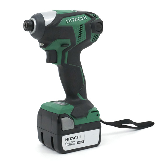 【新品】日立　コードレスインパクトドライバ WH14DKL(2LSCK)(L)