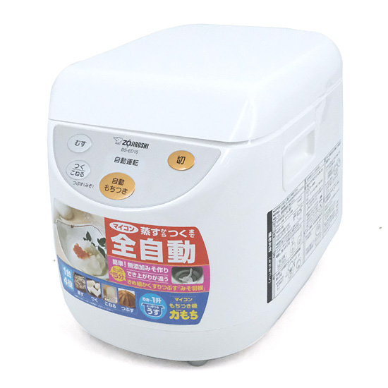 【新品】ZOJIRUSHI もちつき機 力もち BS-ED10-WA