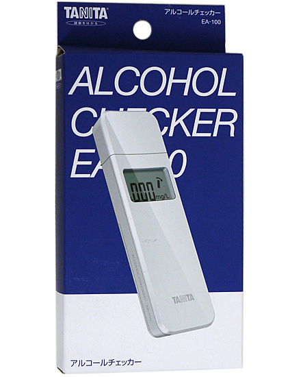 【新品】TANITA　アルコールチェッカー　EA-100-WH　ホワイト