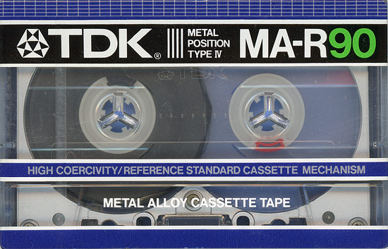 【新品】TDK　カセットテープ メタル MA-R90　90分