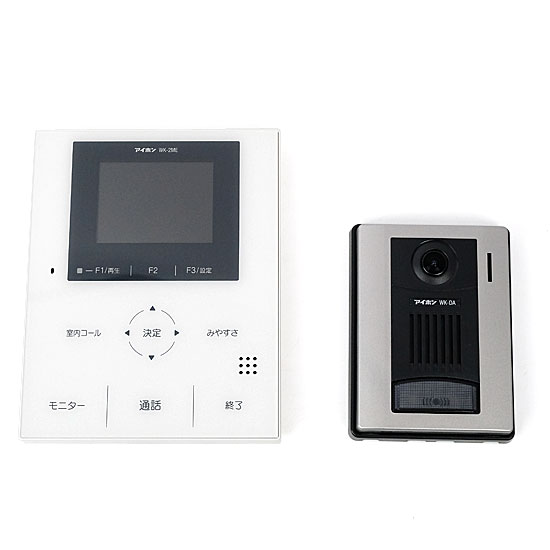 【新品】アイホン　テレビドアホン ROCOタッチポータブル WK-24B