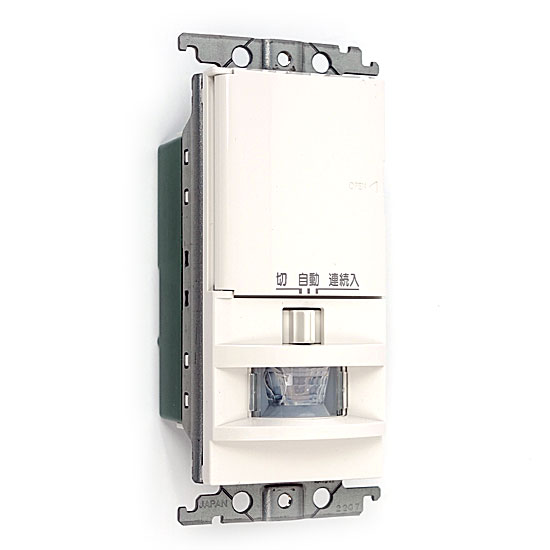 【新品】Panasonic　熱線センサ付自動スイッチ　WTK1411WK