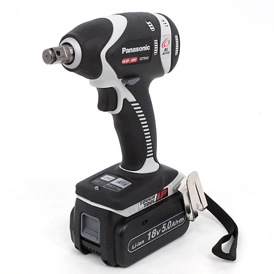 【新品】Panasonic　充電式インパクトレンチ EZ75A3LJ2G-H