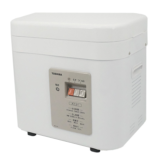 【新品】TOSHIBA　もちつき機(1〜2升) もちっ子　AFC-216-W　グランホワイト