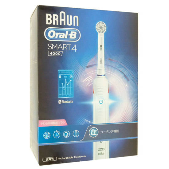 【新品】Braun　電動歯ブラシ オーラルB スマート4000　D6015253P