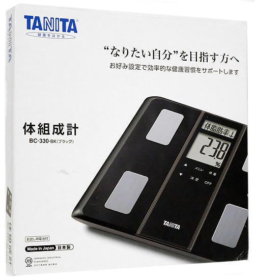 【新品】TANITA　体組成計 BC-330　ブラック