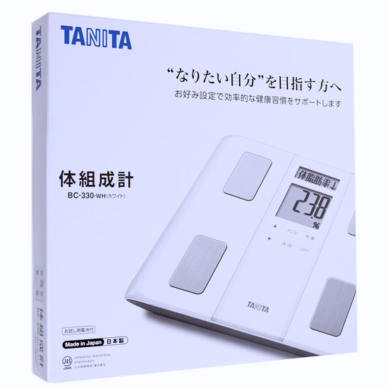 【新品】TANITA　体組成計 BC-330　ホワイト