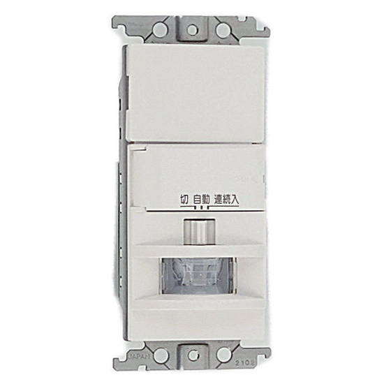 【新品】【新品(開封のみ)】 Panasonic　配線器具 かってにスイッチ　WTK1811WK