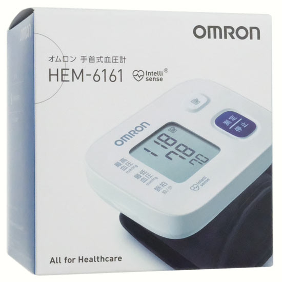 【新品】【新品訳あり(箱きず・やぶれ)】 オムロン 手首式血圧計 HEM-6161