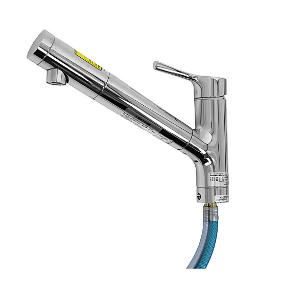 【新品】TOTO　キッチン用 台付シングル混合水栓　TKS05307J