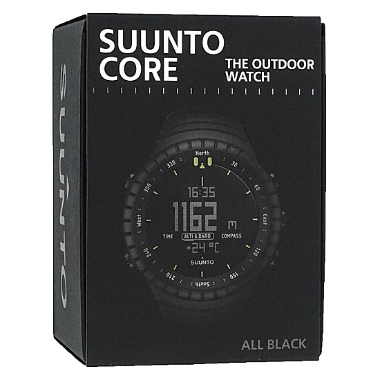 【新品】SUUNTO　腕時計 コア・オールブラック　SS014279010