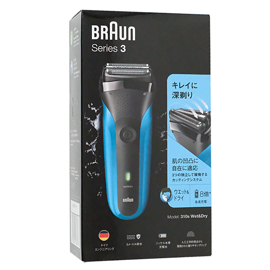 【新品】Braun　シェーバー シリーズ3　Series3 310s
