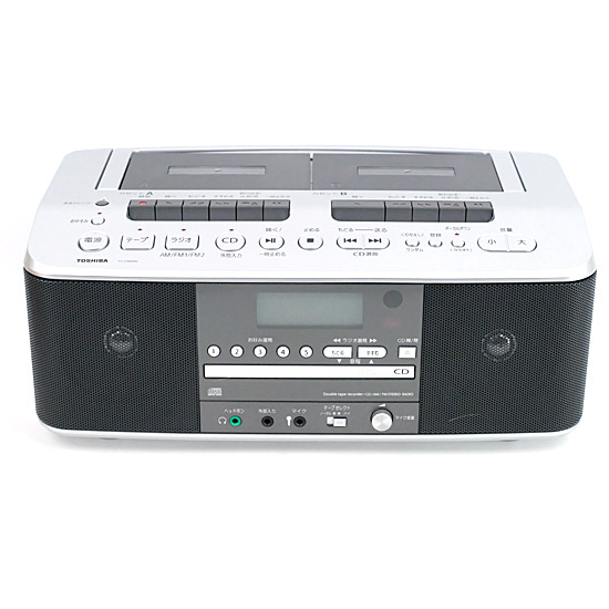 【新品】TOSHIBA　CDラジカセ　TY-CDW990-S