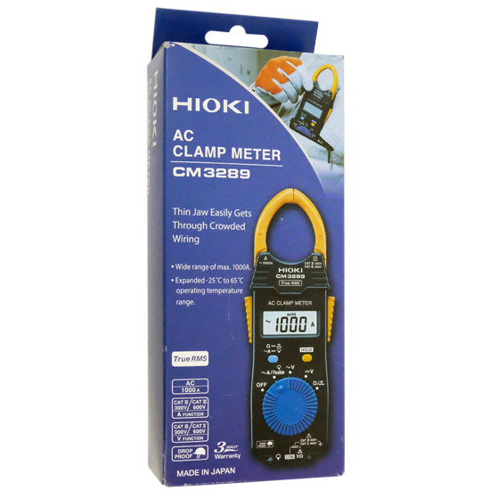 【新品】HIOKI　ACクランプメータ　CM3289