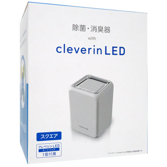 【新品】ドウシシャ　クレベリンLED搭載 除菌・消臭器　CLGU-062(WH)　ホワイト