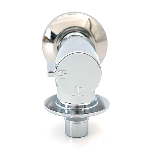 【新品】LIXIL　緊急止水弁付横水栓 露出タイプ(屋内専用)　LF-WJ50KQA