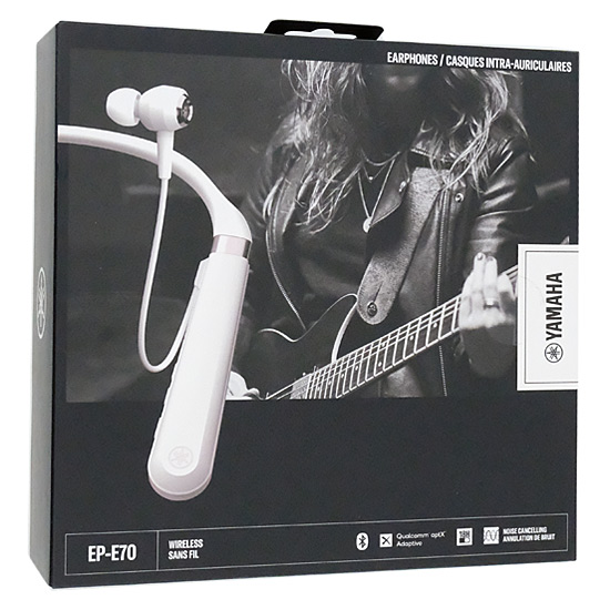 【新品】YAMAHA　ワイヤレスイヤホン Empower Lifestyle　EP-E70A(W)　ホワイト