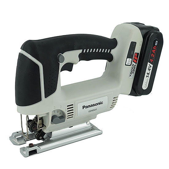 【新品】Panasonic　充電ジグソー 14.4V　EZ4541LS2S-B　黒