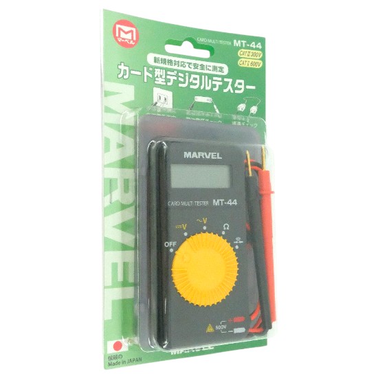 【新品】マーベル カード型デジタルテスター MT-44