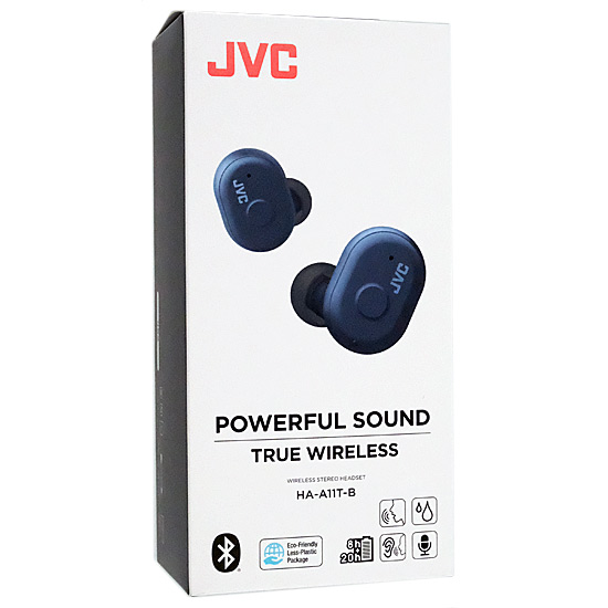 【新品】JVC　ワイヤレスステレオヘッドセット　HA-A11T-B　ブラック