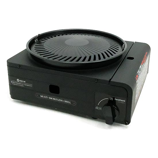 【新品】イワタニ　カセットフー マルチスモークレスグリル　CB-MSG-1