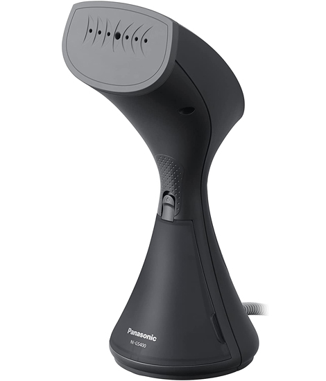 【新品】Panasonic　衣類スチーマー　NI-GS400-H　ダークグレー