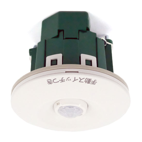 【新品】Panasonic　軒下天井取付 熱線センサ付自動スイッチ(親器・蛍白両用・お出迎え点灯形) WTK4431
